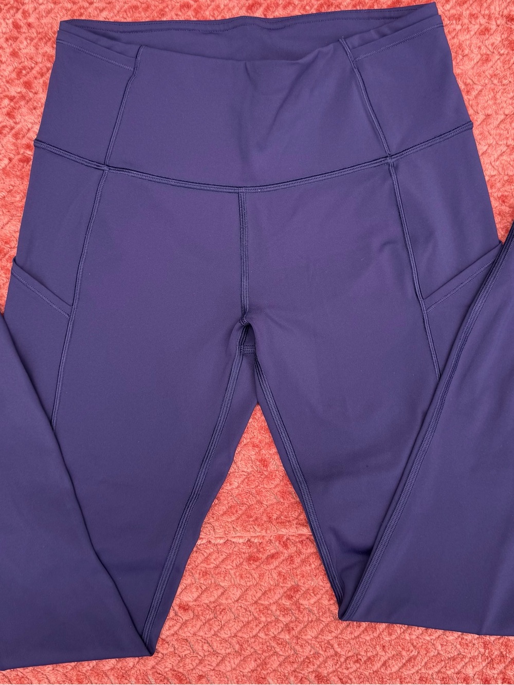 lululemon athletica navy size 6 High-Waist Leggings long ankle style perfect